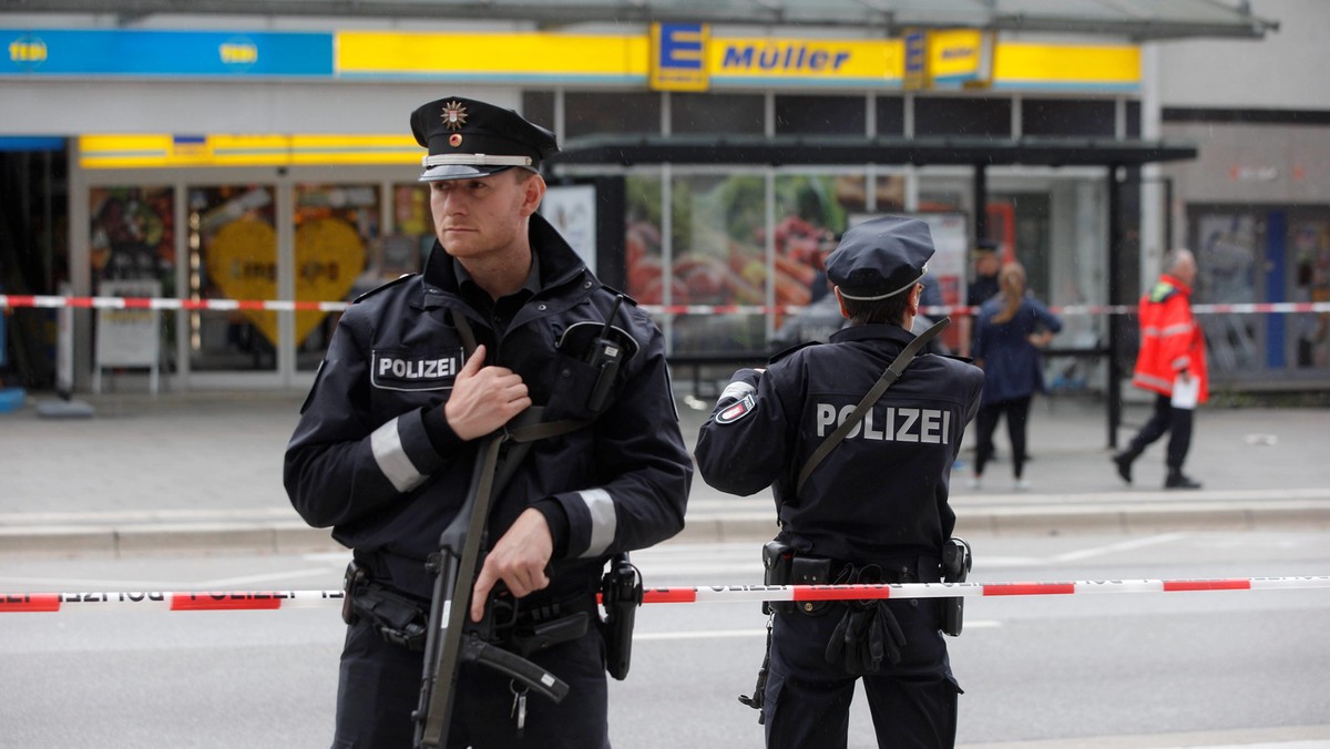 Knife attack at supermarket in Hamburg