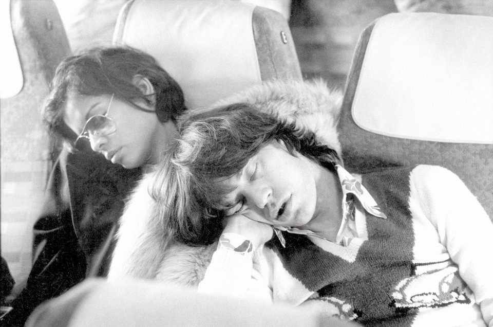 Mick Jagger i Bianca Jagger (fot. Getty Images)