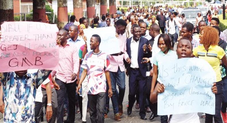 UNILAG Protest