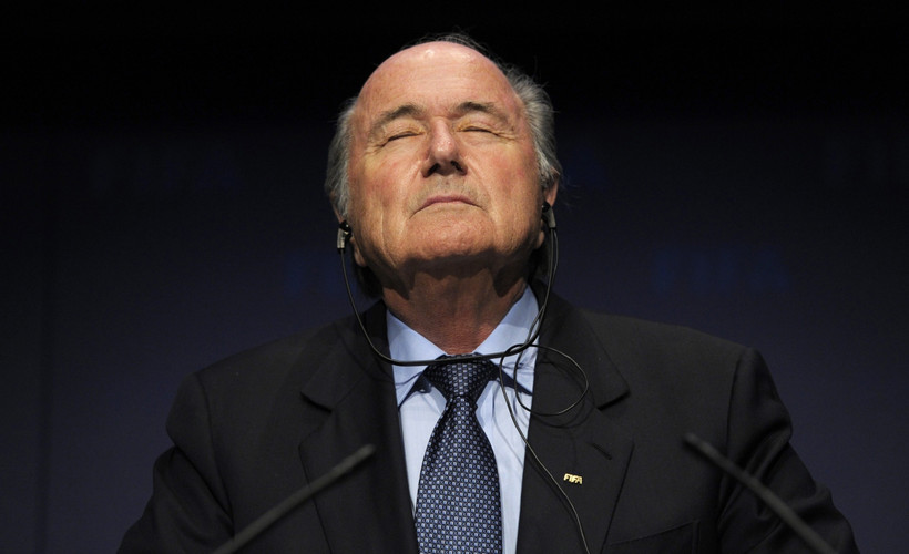 Joseph S. Blatter, EPA/STEFFEN SCHMIDT Dostawca: PAP/EPA.