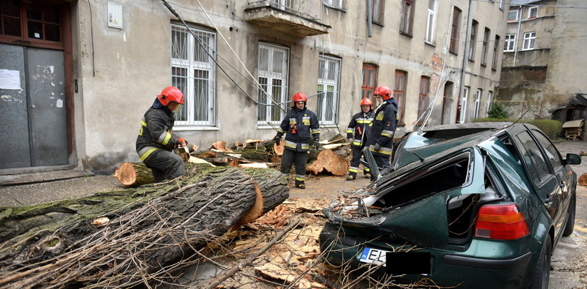 Tysiące domów bez prądu, jedna osoba ranna