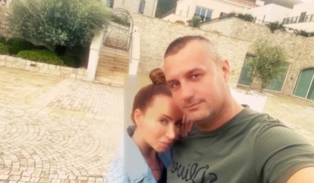 Jelena Vučković sa mužem