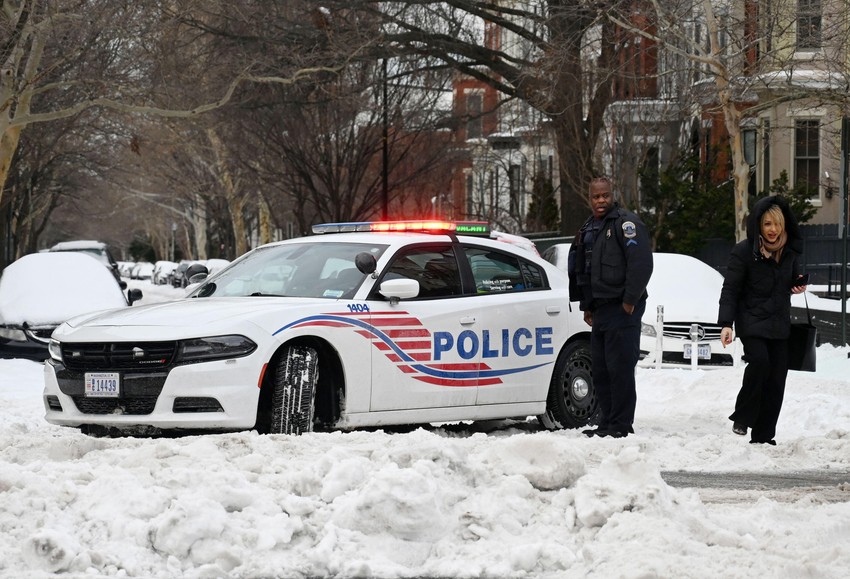 Snežna oluja u Americi