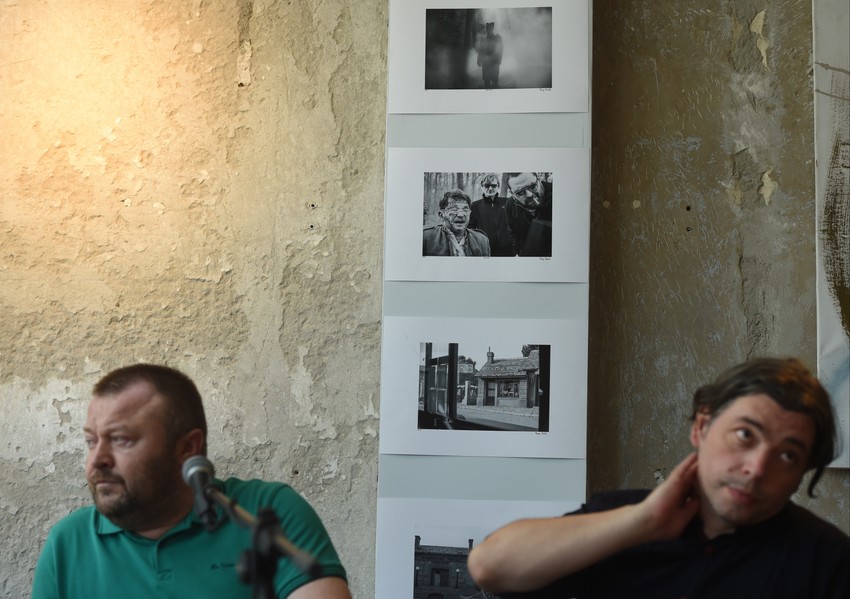 Dejan Stojiljković na konferenciji za medije povodom najave serije "Senke nad Balkanom"