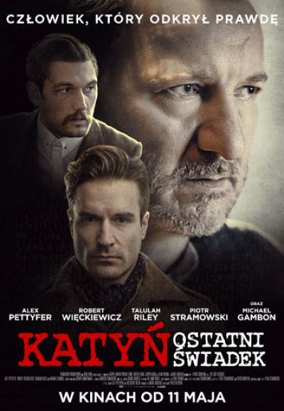 Plakat filmu "Katyń - Ostatni świadek"