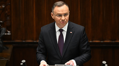 Pierwsze posiedzenie Sejmu. Ekspert analizuje mowę Andrzeja Dudy. "Przyjmował pozycje obronne"