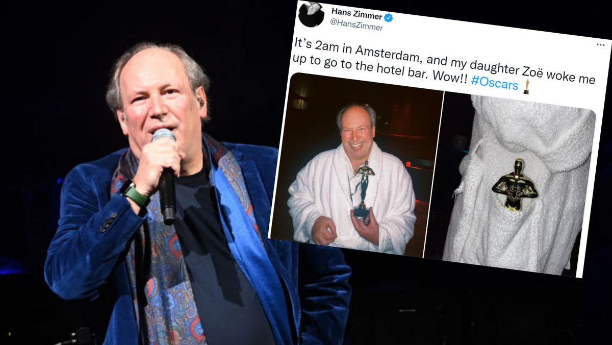 Hans Zimmer "odebrał" Oscara w oryginalny sposób. Stylizacja zaskakuje