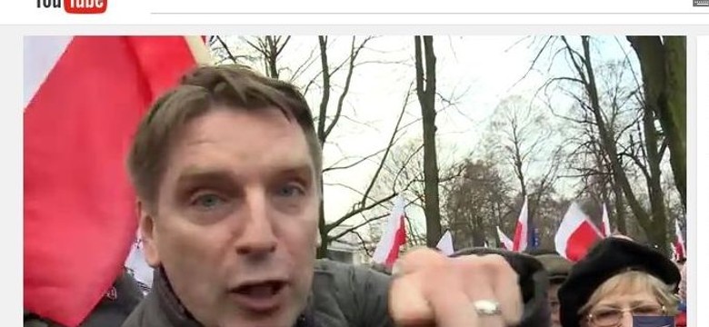 Tomasz Lis na manifestacji KOD: Mogą nam odbierać programy, ale nie zamkną nam oczu