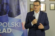 Mateusz Morawiecki promuje Polski Ład  