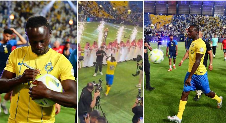 Des milliers de fans sont venus rencontrer Sadio Mane lors de la présentation de l'équipe d'Al Nassr / Sports Brief