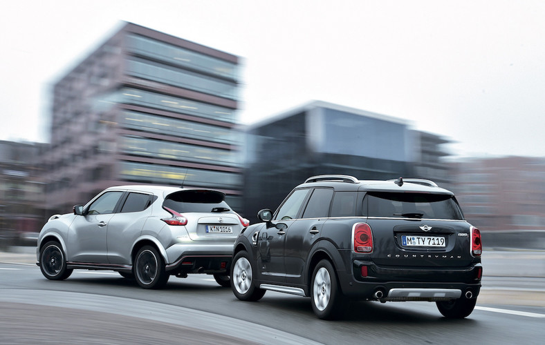 Mini Countryman Cooper S kontra Nissan Juke Nismo RS