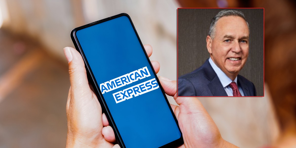 Steve Squeri jest CEO firmy American Express.