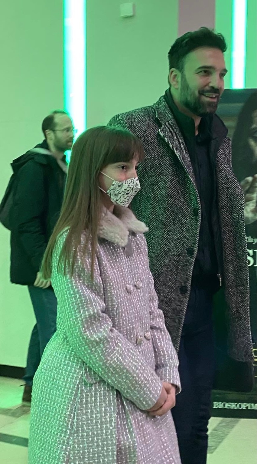 Ivan Bosiljčić sa ćerkom