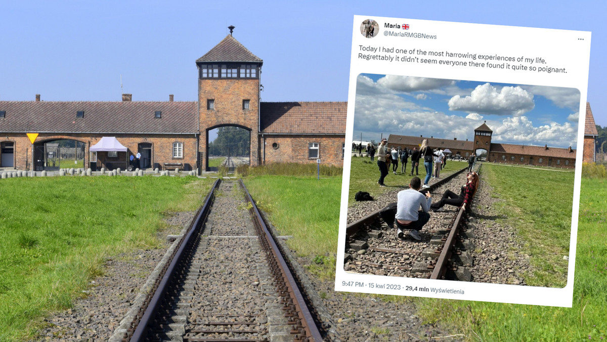 Zdjęcie turystów w Auschwitz obiegło świat. Jest komentarz muzeum