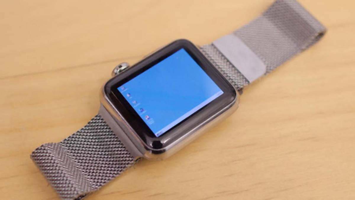 Windows 95 uruchomiony na zegarku Apple Watch (wideo)