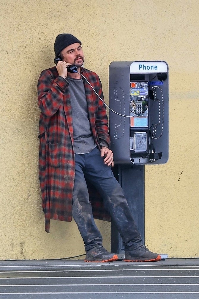Leonardo Dikaprio na snimanju novog filma