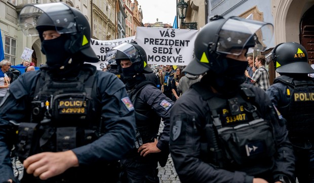 Demonstracije pred izbore u Češkoj