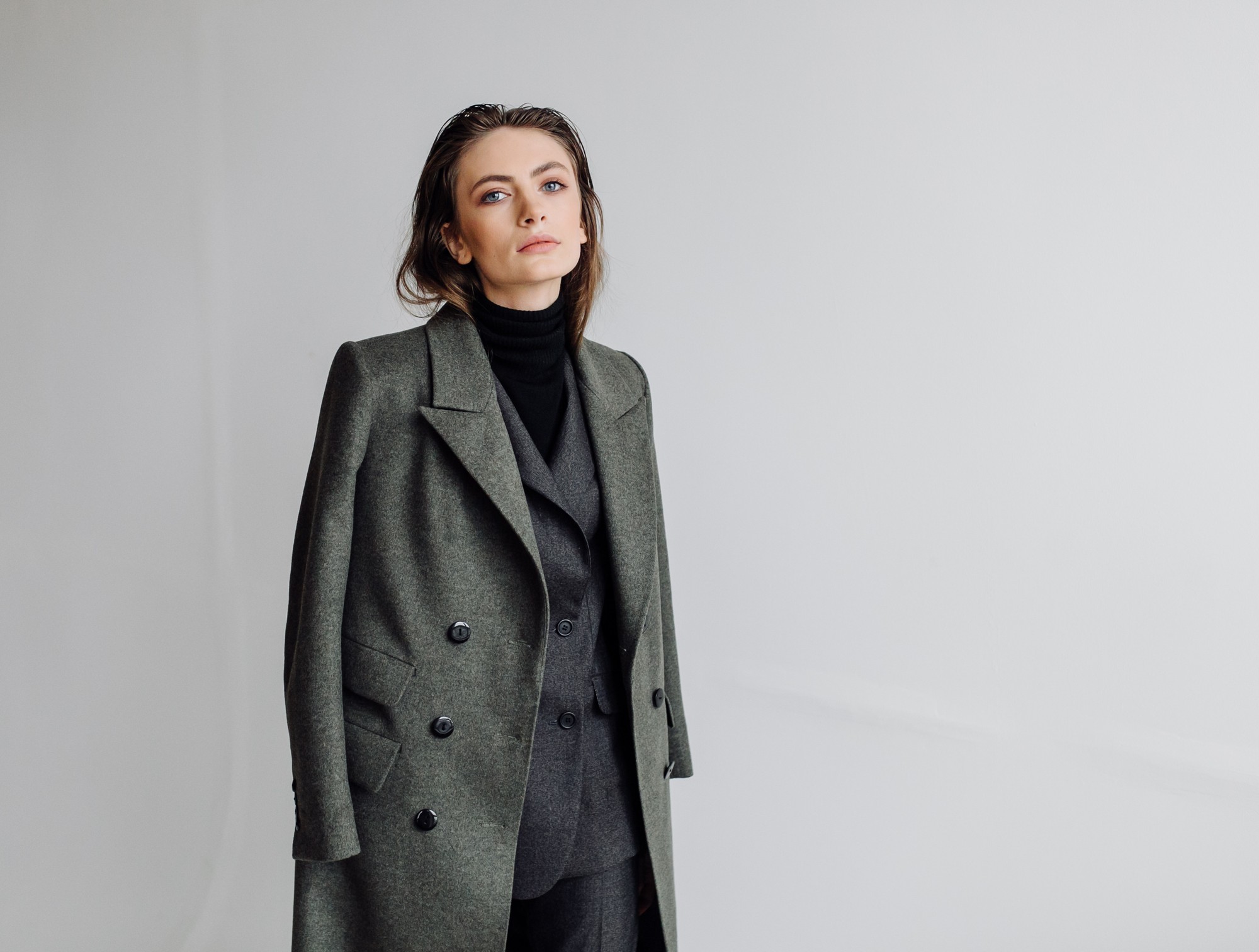 Kabát v socialite štýle.