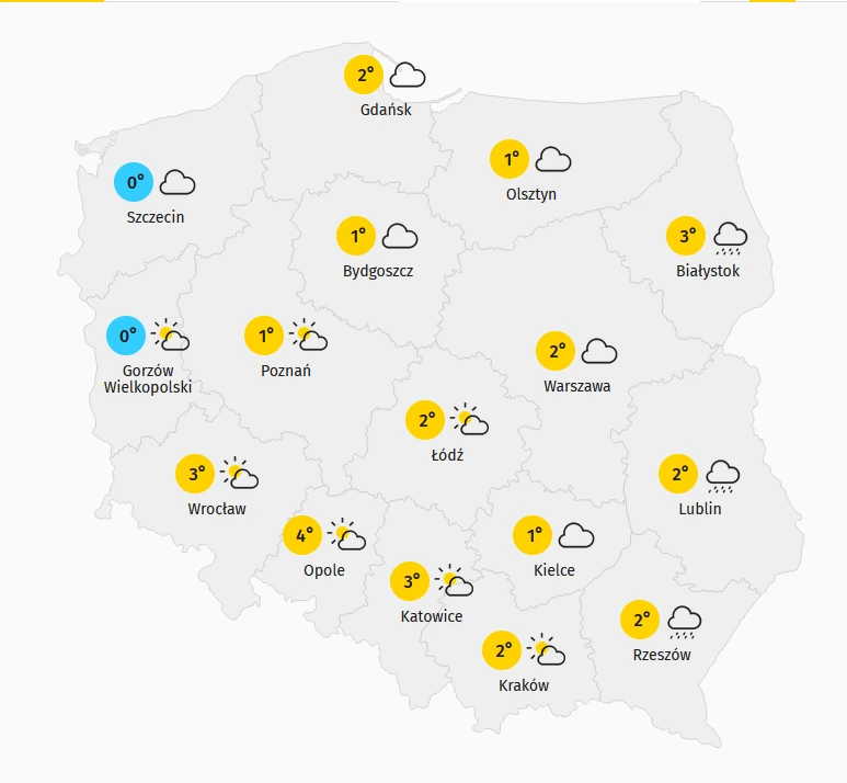 Jaka Pogoda W Piatek Prognoza Pogody Wiadomosci