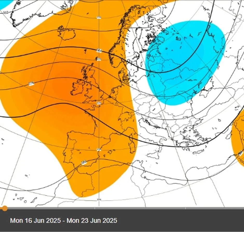 Oblaci koji će doneti kišu i postepeni pad temperatura dolaze u drugoj polovini juna