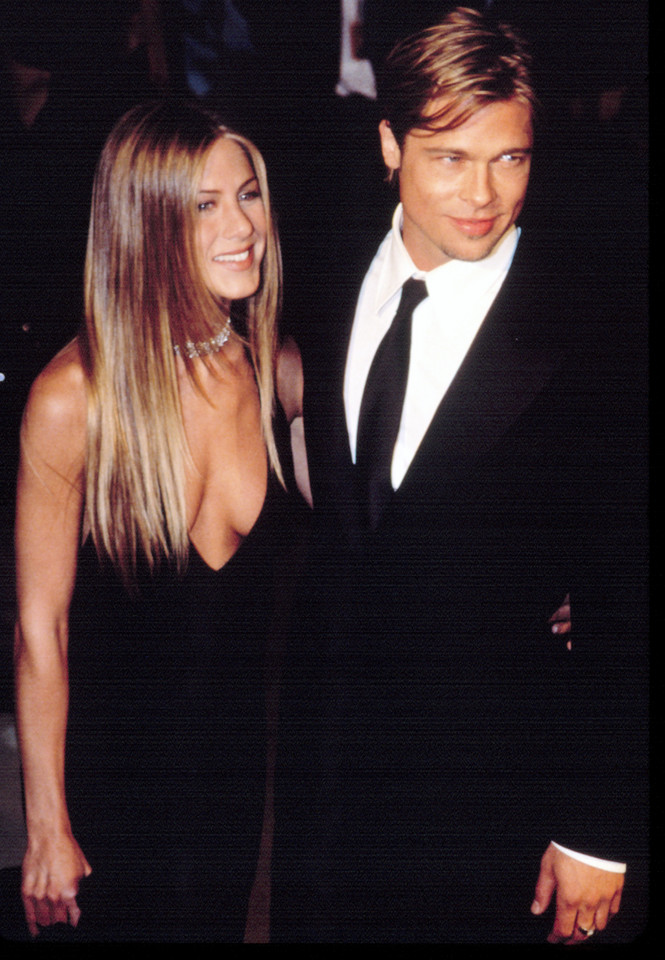 Jennifer Aniston i Brad Pitt w 2000 r.