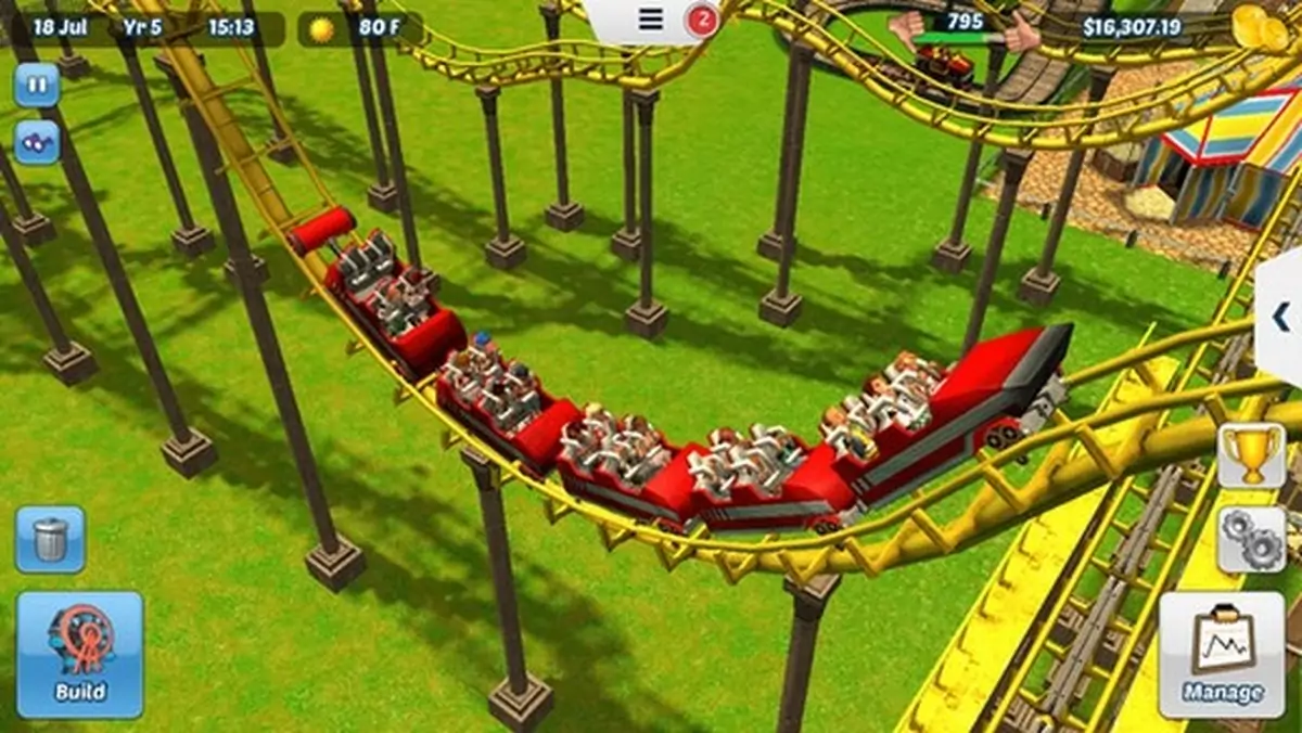 Z cyklu cicha premiera: RollerCoaster Tycoon 3 zadebiutował na urządzeniach iOS
