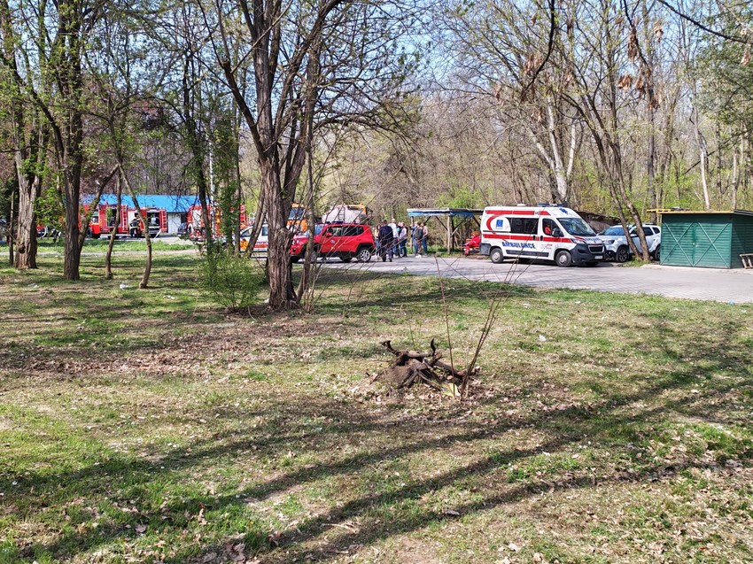 Na licu mesta su i kola Hitne pomoći