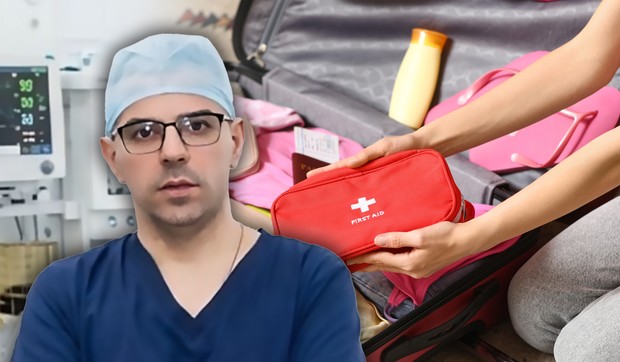 Pre nego što zatvorite kofer, proverite da li ste spakovali putnu apoteku, poručuje dr Saša Milivojević