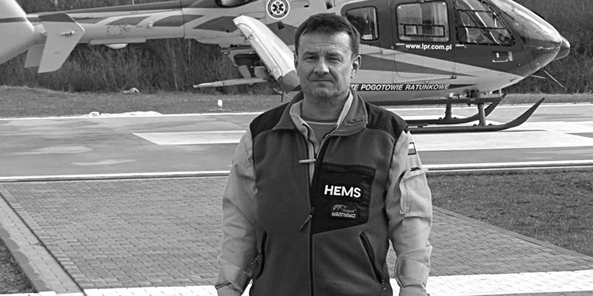 Nie żyje Robert Augustynowicz, pilot TOPR i LPR