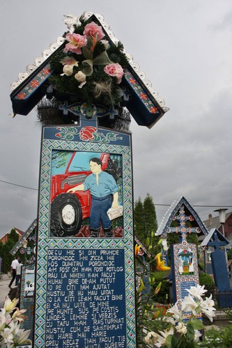 Wesoły cmentarz w Rumunii