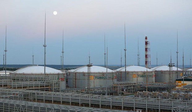Rafinerija i petrohemijsko postrojenje u Nižnjekamsku (arhivska fotografija) | Foto: Getty Images