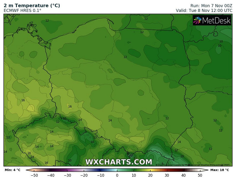 Temperatura pójdzie w górę