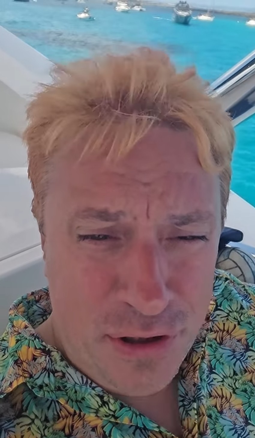 Andrija Milošević se snimao na jahti