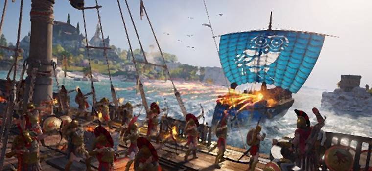 Assassin's Creed Odyssey - morskie bitwy i wyprawa do Aten na nowym gameplayu