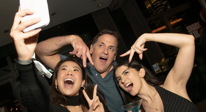 Mark Cuban has said there's no downside to being a billionaire.Getty/ABC