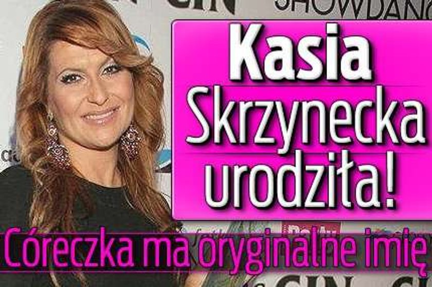 Kasia Skrzynecka urodziła! Córeczka ma oryginalne imię