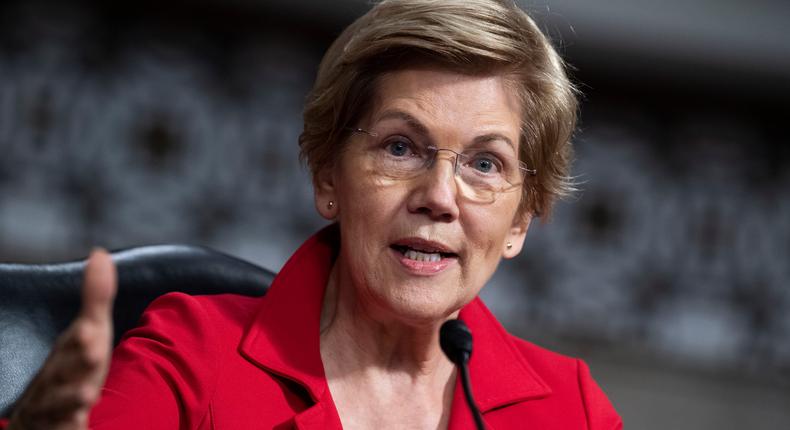 Sen. Elizabeth Warren, a Democrat from Massachusetts, has been a vocal advocate for passing legislation to ban lawmakers from trading individual stocks.