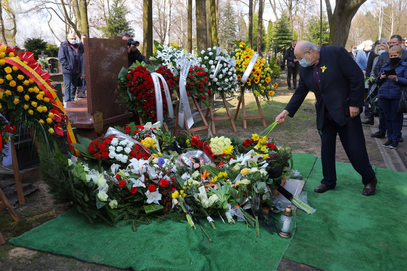 Pogrzeb Marka Czekalskiego, byłego prezydenta Łodzi.