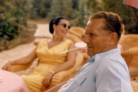 Tito i Jovanka u svom domu na ostrvu Vanga 1956. godine