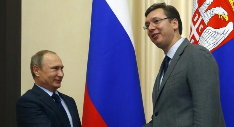 Serbia and Russia have traditionally close ties