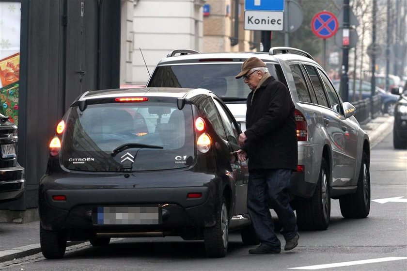 Taki wielki mistrz, a tu taki mały... samochodzik