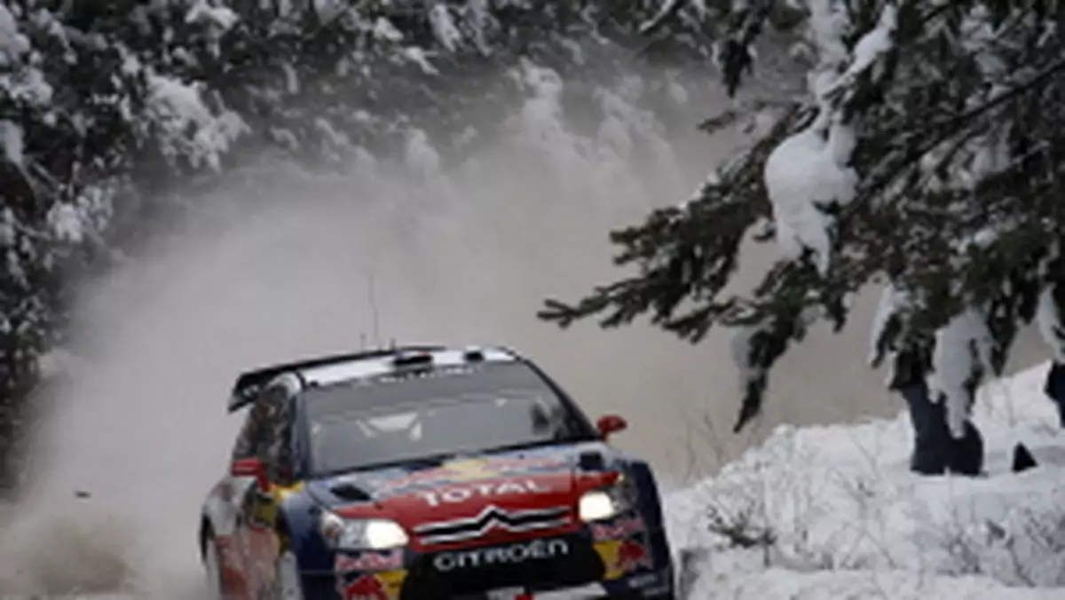 Rajd Szwecji 2010: Loeb i Hirvonen, Citroën i Ford (1. etap)