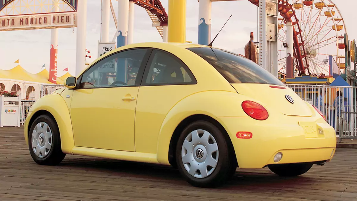 Volkswagen New Beetle – nowość w 1998 r. na polskim rynku