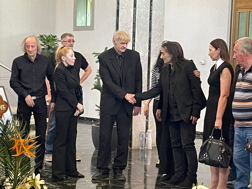 Sahrana Slađane Milošević