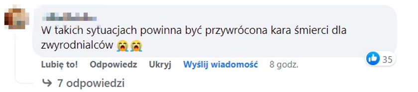 Komentarz na FAKT24.pl na Facebooku.