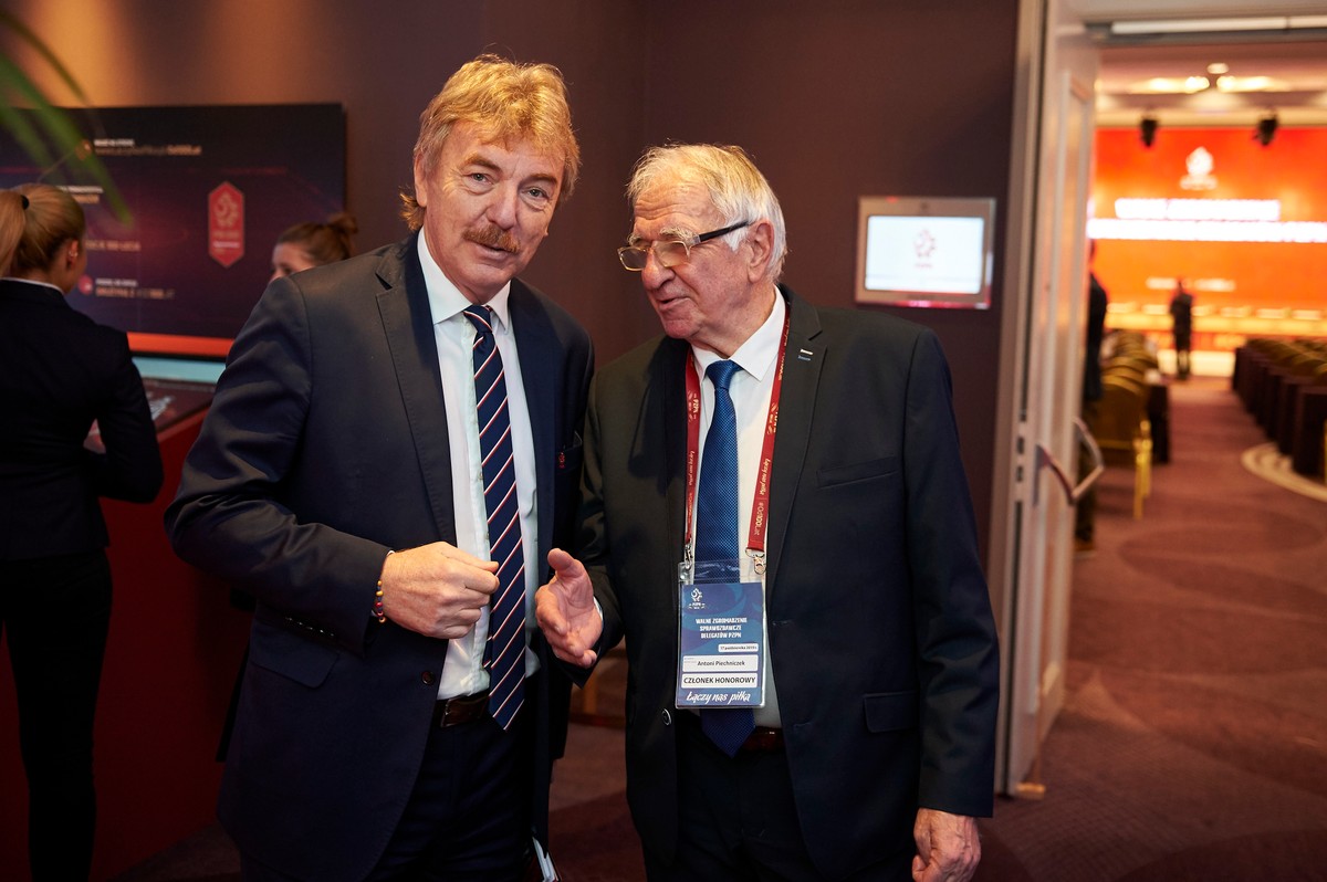 Zbigniew Boniek i Antoni Piechniczek