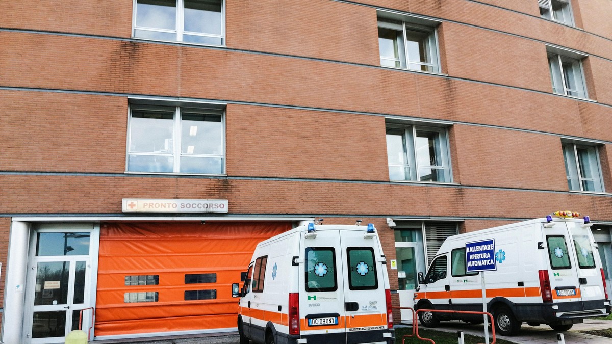 Bolnica u Italiji - ilustracija