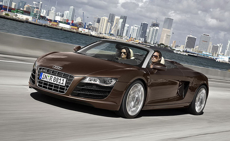 Audi R8 Spyder – drogi i szybki