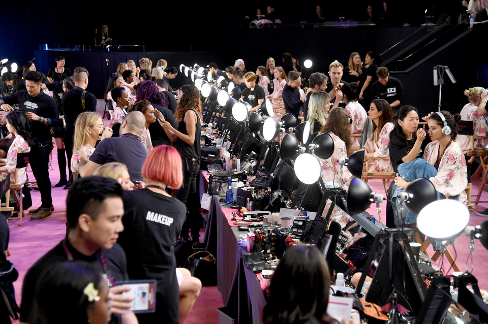 Pokaz Victoria's Secret - backstage