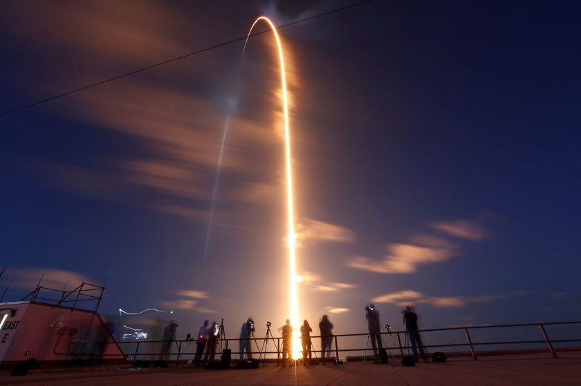 Start rakiety Falcon 9